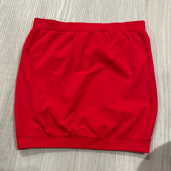 One size red tube top - Picture 1 of 4
